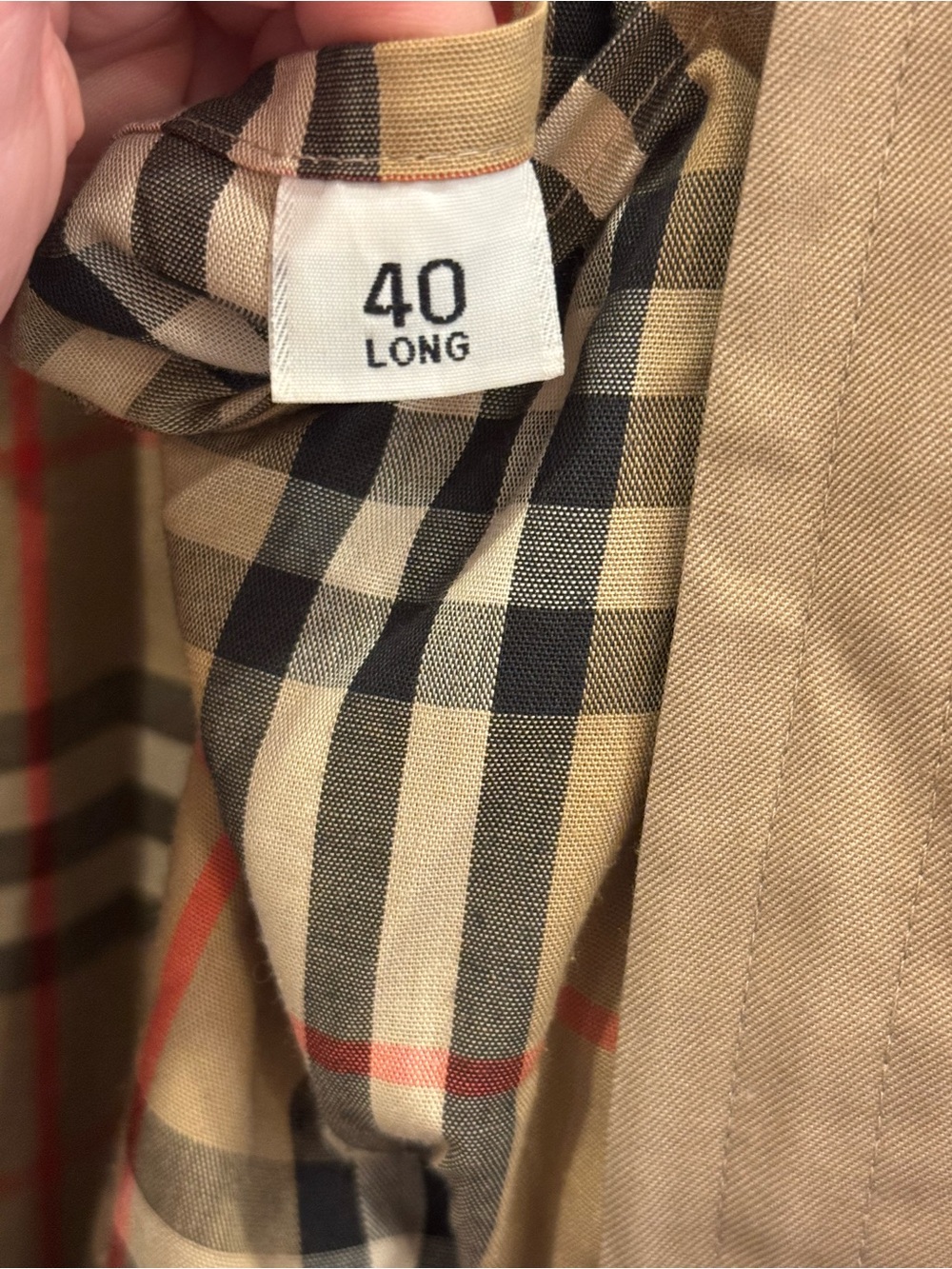Incredible vintage Burberry Men's Beige Double-Breasted Trench Coat - Picture 7 of 14